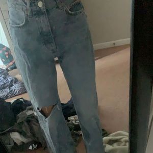 zara jeans in perfect condition
